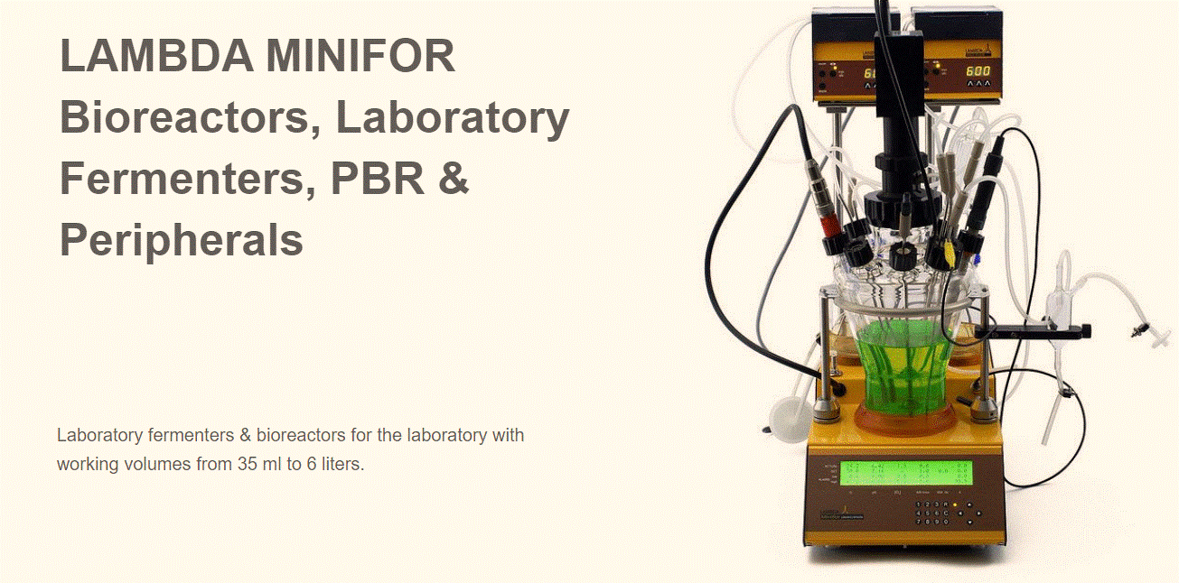 Laboratory fermenter - LAMBDA MINIFOR